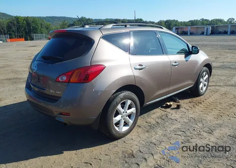 2010 Nissan Murano Sl из США, поврежденный, VIN JN8AZ1MW1AW139605